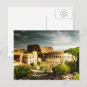 Eeuwig Rome gezien Briefkaart Colosseum (Voorkant / Achterkant)