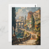 Eeuwig Rome: Oude ansichtkaart Briefkaart (Voorkant / Achterkant)