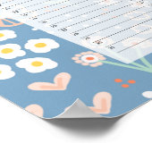 eeuwigdurende Evergreen Verjaardagskalender Kathri Poster (Hoek)