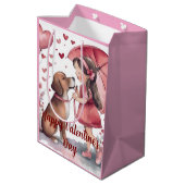 Eeuwigdurende Liefde Medium Cadeauzakje (Achterkant Gekanteld)