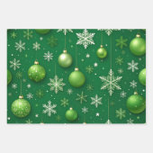Eeuwigdurende Noel Inpakpapier Vel (Voorkant)