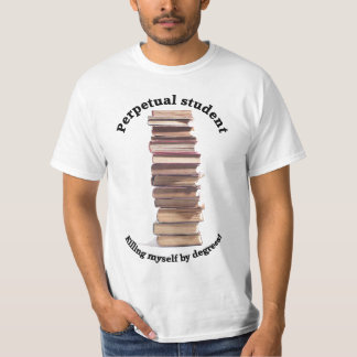 eeuwigdurende student Mannen Value T-shirt