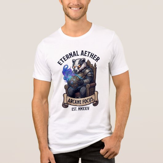 Eeuwige Aether Arcane Focus Das Tri-Blend Shirt (Voorkant)