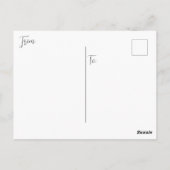 "EEUWIGE BAND" BRIEFKAART (Achterkant)