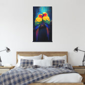 Eeuwige Band Canvas Afdruk (Insitu (Slaapkamer))
