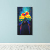 Eeuwige Band Canvas Afdruk (Insitu (Houten vloer))