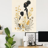 Eeuwige Band tussen Moeder en Zoon Poster (Thuiskantoor)