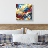 eeuwige beweging canvas afdruk (Insitu (Slaapkamer))