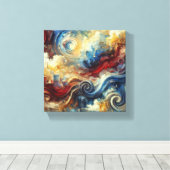 eeuwige beweging canvas afdruk (Insitu (Houten vloer))