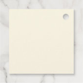 Eeuwige bloei bedankjes labels (Achterkant)