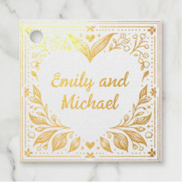 Eeuwige bloei bedankjes labels