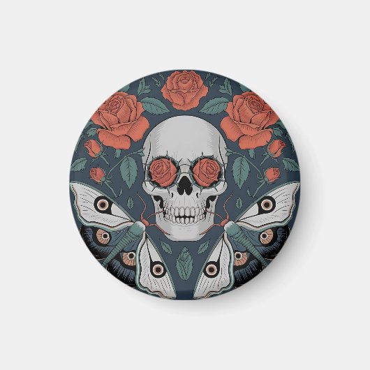 Eeuwige bloei: een dans van leven en dood magneet (Voorkant)