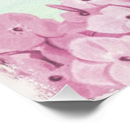 Eeuwige bloei: een tijdloos symbool van liefde perfect poster (Hoek)