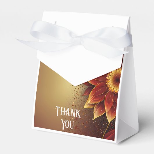 Eeuwige bloei: een tijdloze viering van liefde bedankdoosjes (Voorkant Zijde)