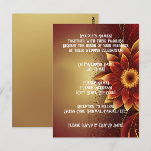 Eeuwige bloei: een tijdloze viering van liefde briefkaart