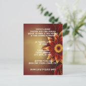 Eeuwige bloei: een tijdloze viering van liefde briefkaart (Staand voorkant)