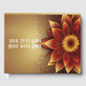 Eeuwige bloei: een tijdloze viering van liefde gastenboek (Voorkant)