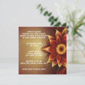 Eeuwige bloei: een tijdloze viering van liefde kaart (Staand voorkant)