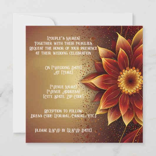 Eeuwige bloei: een tijdloze viering van liefde kaart (Voorkant)