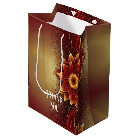 Eeuwige bloei: een tijdloze viering van liefde medium cadeauzakje (Voorkant Gekanteld)