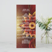 Eeuwige bloei: een tijdloze viering van liefde menu (Staand voorkant)