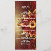 Eeuwige bloei: een tijdloze viering van liefde menu (Voorkant)