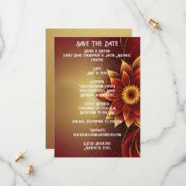 Eeuwige bloei Een tijdloze viering van liefde Save The Date