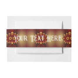 Eeuwige bloei: een tijdloze viering van liefde uitnodigingen wikkel