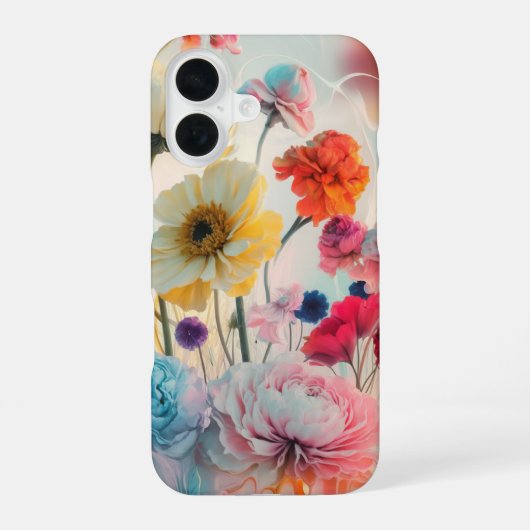 eeuwige bloei iPhone 16 hoesje (Achterkant)