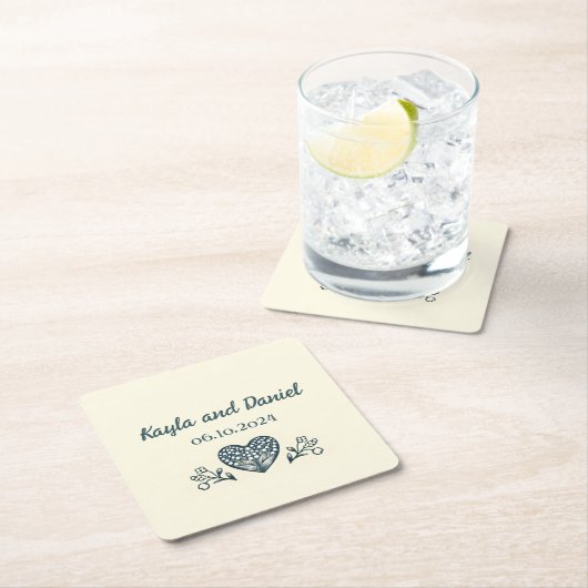 Eeuwige bloei kartonnen onderzetters (Insitu)