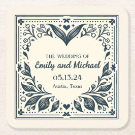 Eeuwige bloei kartonnen onderzetters