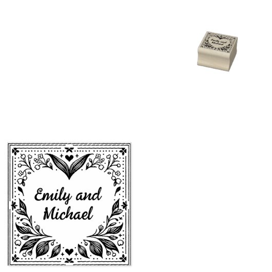 Eeuwige bloei rubberstempel (Gestempeld)