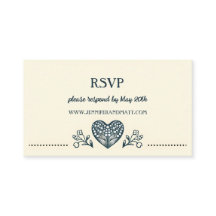 Eeuwige Bloemen Bruiloft RSVP