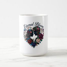 Eeuwige Bloesem Omhels T-Shirt | Ingewikkeld Paar Koffiemok