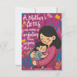 "Eeuwige Bonden: oprechte Moederdag-groet Bedankkaart