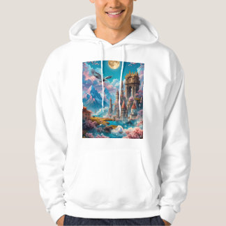 Eeuwige Bronnen van het Droom-Rijk Kasteel Hoodie