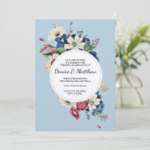 Eeuwige Collectie in omphaloden blauw Kaart (Staand voorkant)