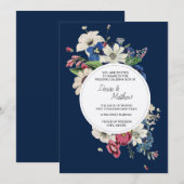 Eeuwige Collectie in Polar Night Blue Kaart (Voorkant / Achterkant)