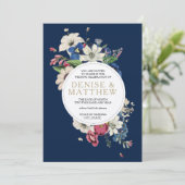 Eeuwige Collectie in Poolnachtblauw Kaart (Staand voorkant)