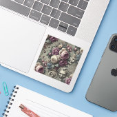 Eeuwige conflicten – gotisch victoriaans sticker (Laptop met iPhone)