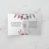 Eeuwige dankbaarheid: Moederdag Floral Kaart (Binnen)