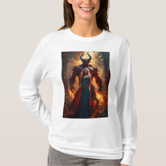 "Eeuwige Dans: De Omhelzing van de Demon" T-shirt