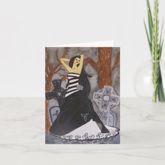Eeuwige Dans Notecard Kaart (Voorkant)