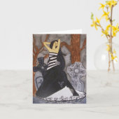 Eeuwige Dans Notecard Kaart (Gele Bloem)