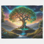 Eeuwige diversiteit: de wonderlijke boom van het l fleece deken (Voorkant (Horizontaal))