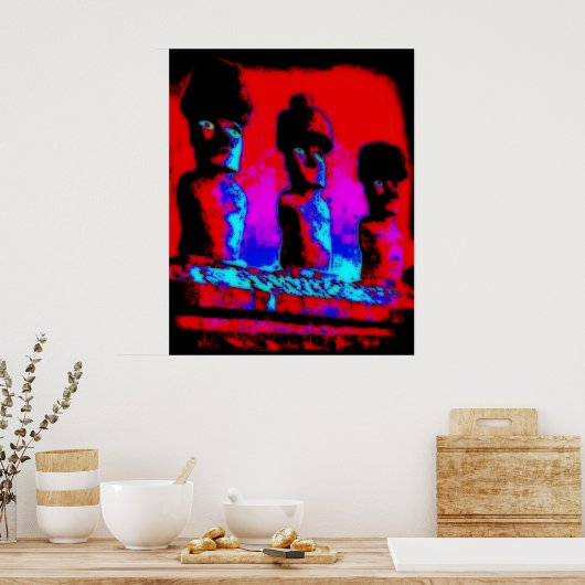 Eeuwige Dromen van RapaNui Poster (Keuken)