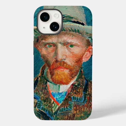Eeuwige echo's: Van Goghs zelfportret Case-Mate iPhone Case (Achterkant)