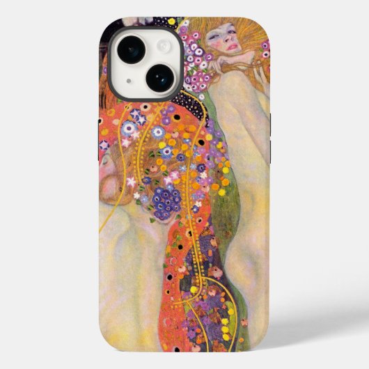 Eeuwige Elegantie: Gustav Klimt's Waterslangen II Case-Mate iPhone Case (Achterkant)