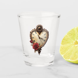Eeuwige Elegantie – Hart van Klokwerk Shot Glas