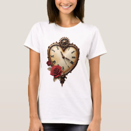 Eeuwige Elegantie – Hart van Klokwerk T-shirt